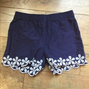 Girls navy size 10/12 old navy shorts